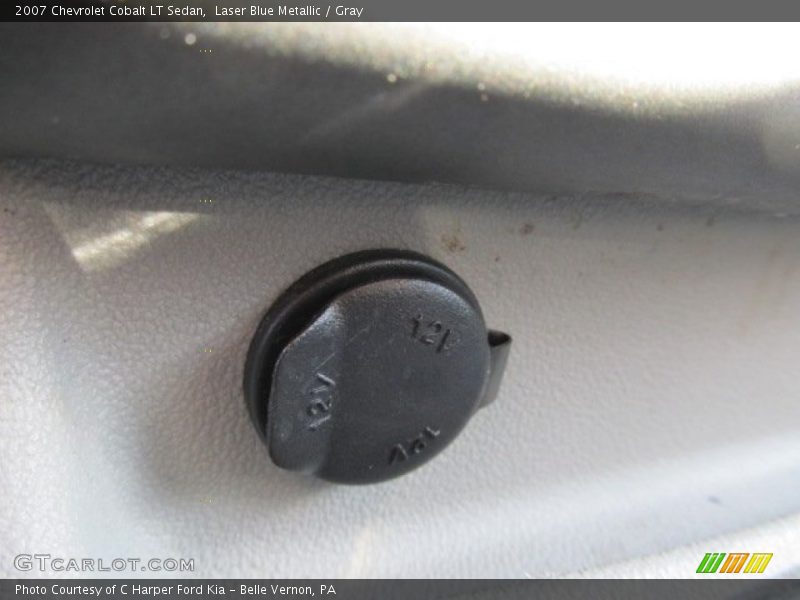Laser Blue Metallic / Gray 2007 Chevrolet Cobalt LT Sedan