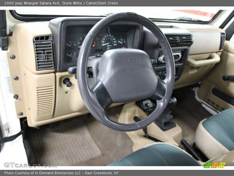 Dashboard of 2000 Wrangler Sahara 4x4