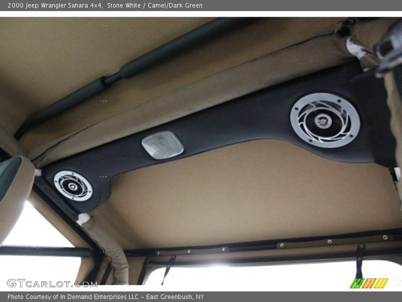 Stone White / Camel/Dark Green 2000 Jeep Wrangler Sahara 4x4