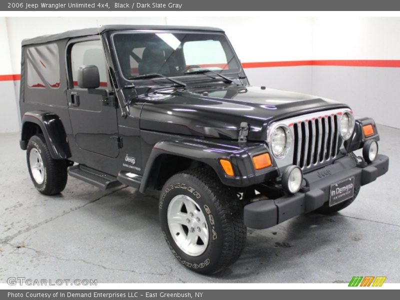 Black / Dark Slate Gray 2006 Jeep Wrangler Unlimited 4x4