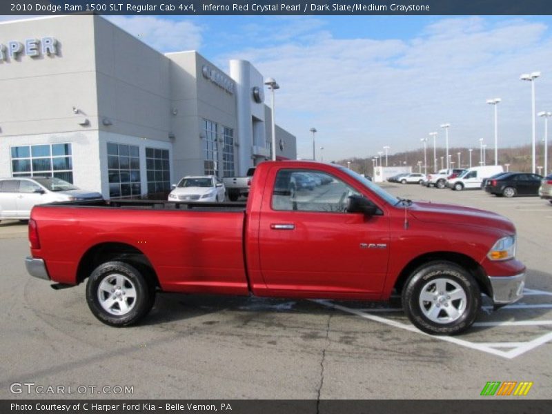 Inferno Red Crystal Pearl / Dark Slate/Medium Graystone 2010 Dodge Ram 1500 SLT Regular Cab 4x4