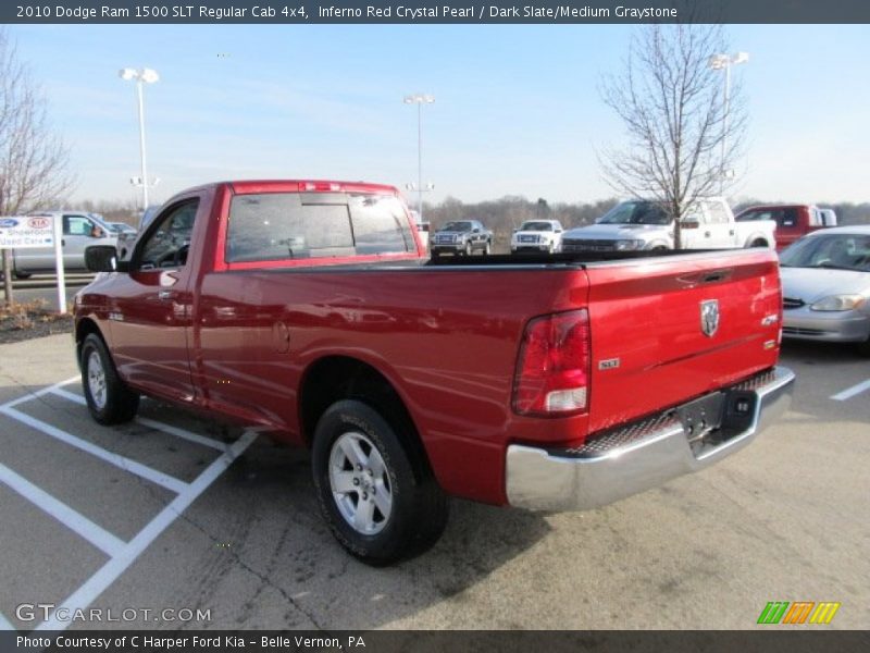 Inferno Red Crystal Pearl / Dark Slate/Medium Graystone 2010 Dodge Ram 1500 SLT Regular Cab 4x4