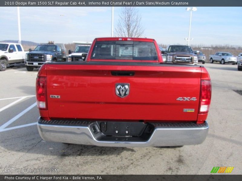 Inferno Red Crystal Pearl / Dark Slate/Medium Graystone 2010 Dodge Ram 1500 SLT Regular Cab 4x4