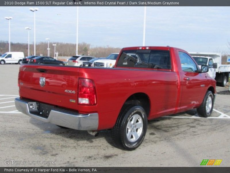 Inferno Red Crystal Pearl / Dark Slate/Medium Graystone 2010 Dodge Ram 1500 SLT Regular Cab 4x4