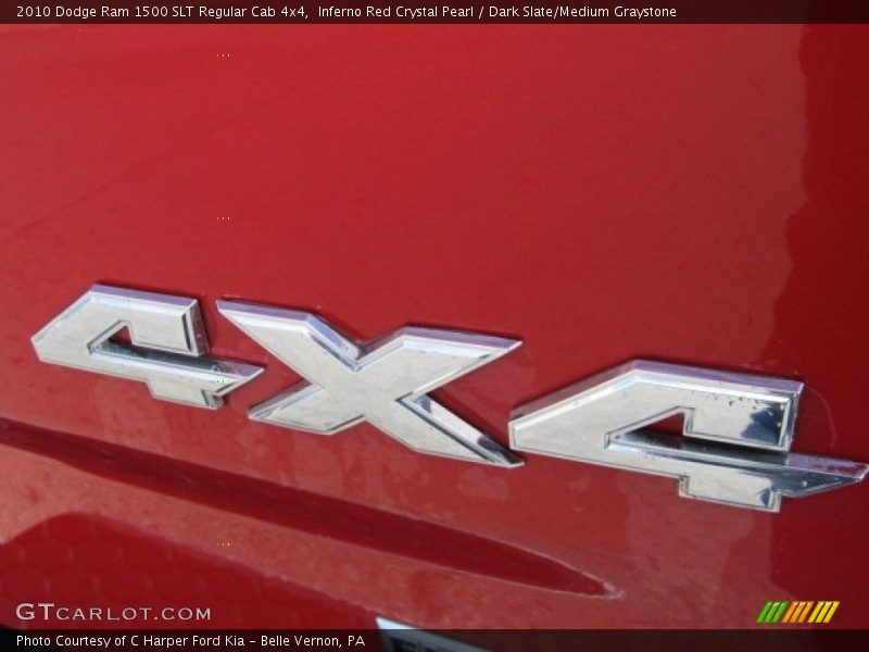 Inferno Red Crystal Pearl / Dark Slate/Medium Graystone 2010 Dodge Ram 1500 SLT Regular Cab 4x4