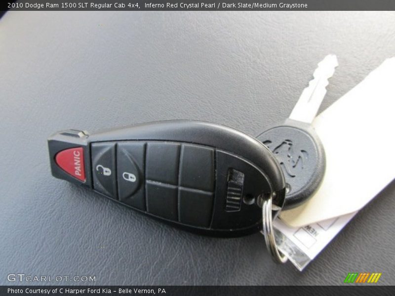 Keys of 2010 Ram 1500 SLT Regular Cab 4x4