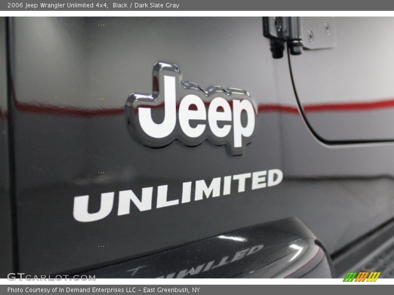 Black / Dark Slate Gray 2006 Jeep Wrangler Unlimited 4x4