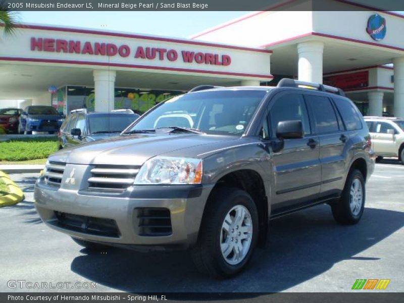 Mineral Beige Pearl / Sand Blast Beige 2005 Mitsubishi Endeavor LS