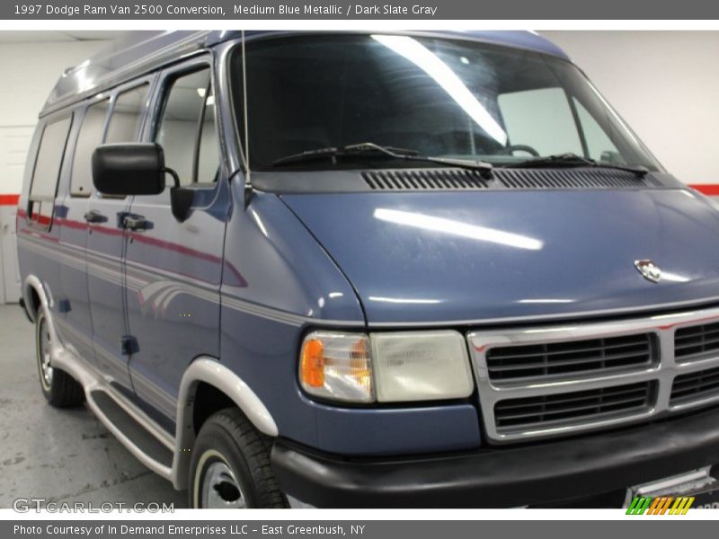 Medium Blue Metallic / Dark Slate Gray 1997 Dodge Ram Van 2500 Conversion