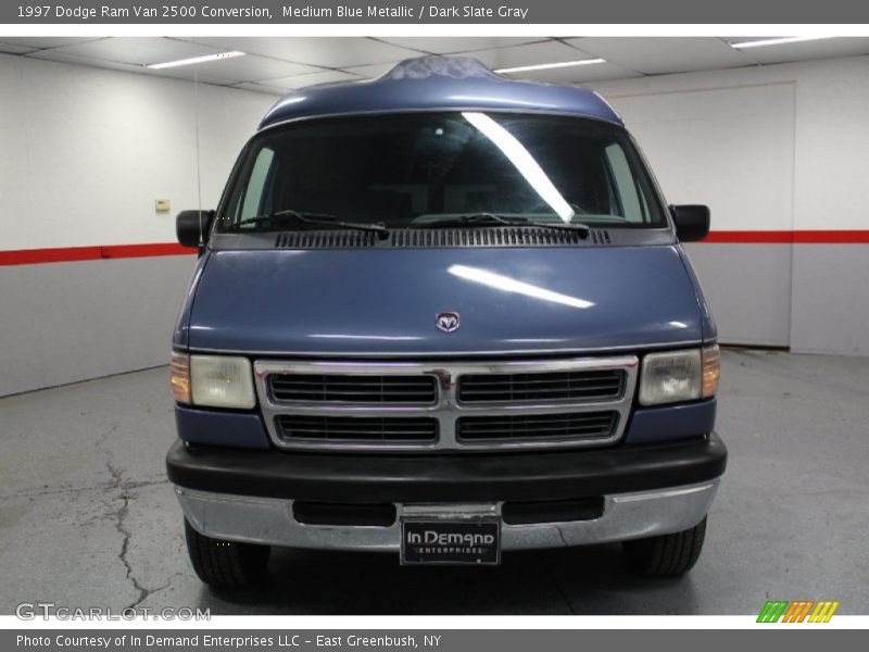 Medium Blue Metallic / Dark Slate Gray 1997 Dodge Ram Van 2500 Conversion