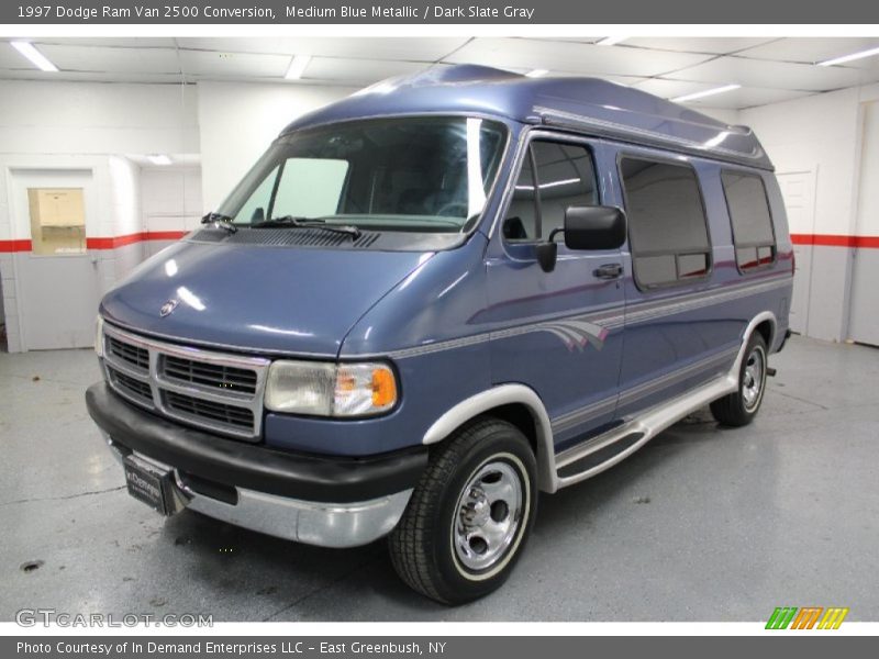 Medium Blue Metallic / Dark Slate Gray 1997 Dodge Ram Van 2500 Conversion
