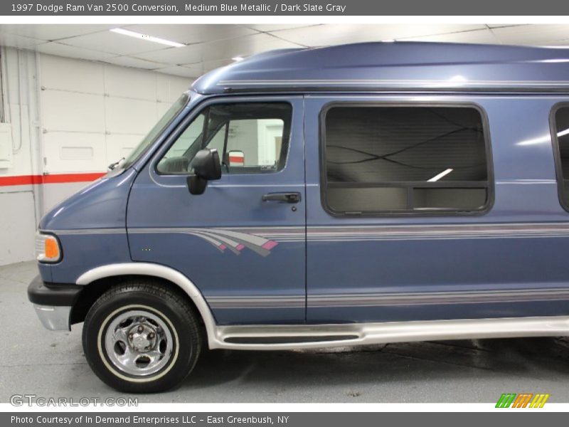 Medium Blue Metallic / Dark Slate Gray 1997 Dodge Ram Van 2500 Conversion