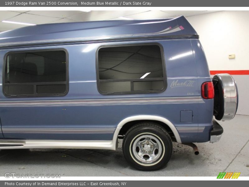 Medium Blue Metallic / Dark Slate Gray 1997 Dodge Ram Van 2500 Conversion