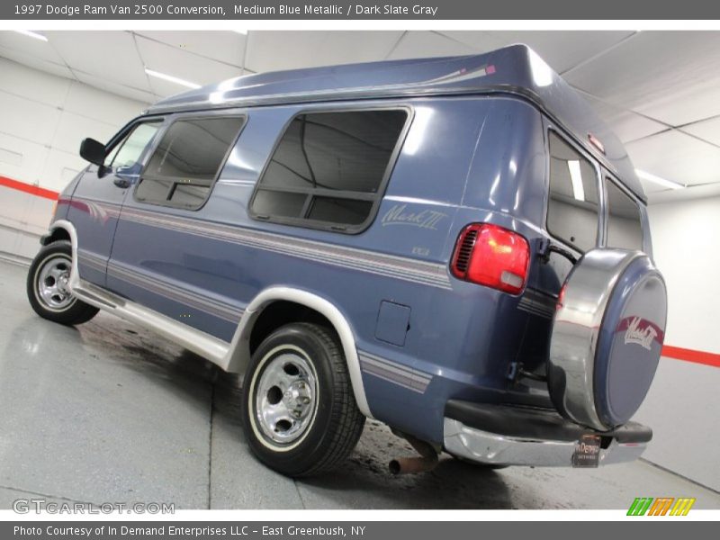 Medium Blue Metallic / Dark Slate Gray 1997 Dodge Ram Van 2500 Conversion