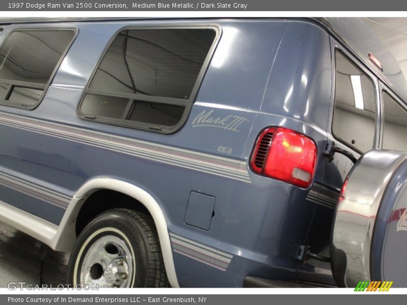 Medium Blue Metallic / Dark Slate Gray 1997 Dodge Ram Van 2500 Conversion