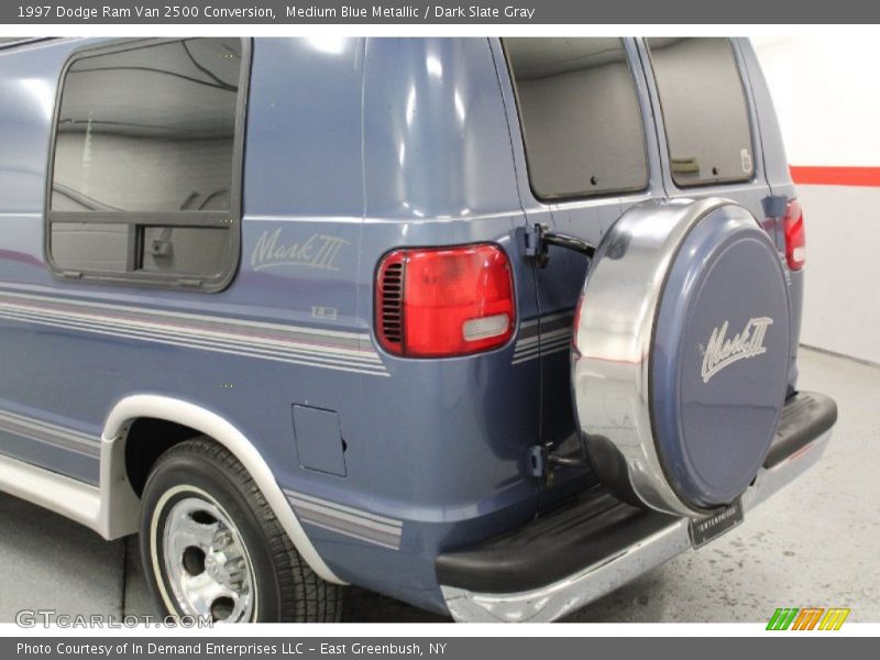 Medium Blue Metallic / Dark Slate Gray 1997 Dodge Ram Van 2500 Conversion
