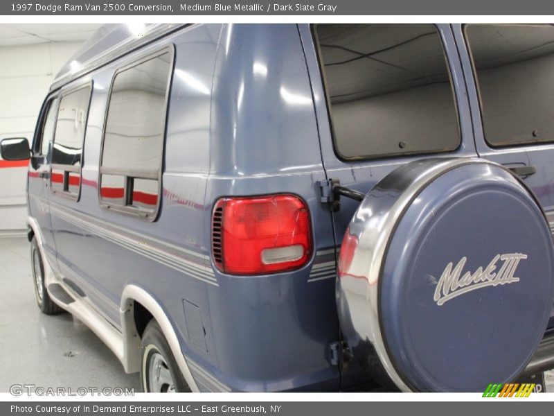 Medium Blue Metallic / Dark Slate Gray 1997 Dodge Ram Van 2500 Conversion