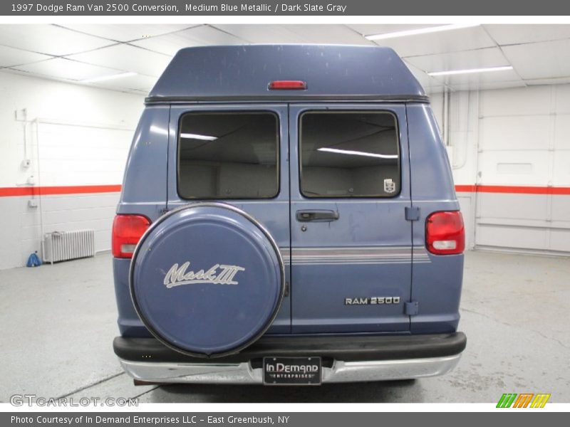 Medium Blue Metallic / Dark Slate Gray 1997 Dodge Ram Van 2500 Conversion