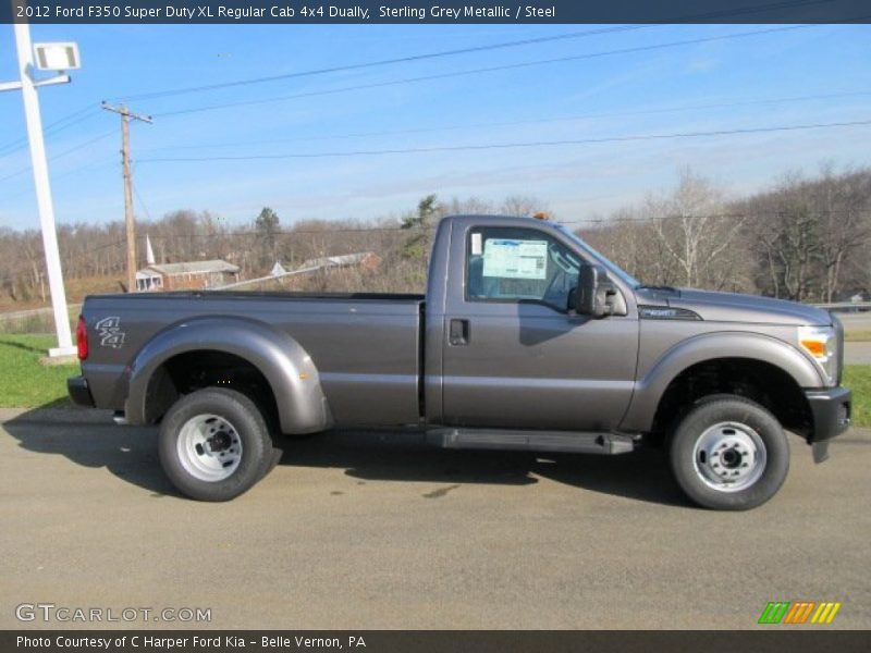  2012 F350 Super Duty XL Regular Cab 4x4 Dually Sterling Grey Metallic