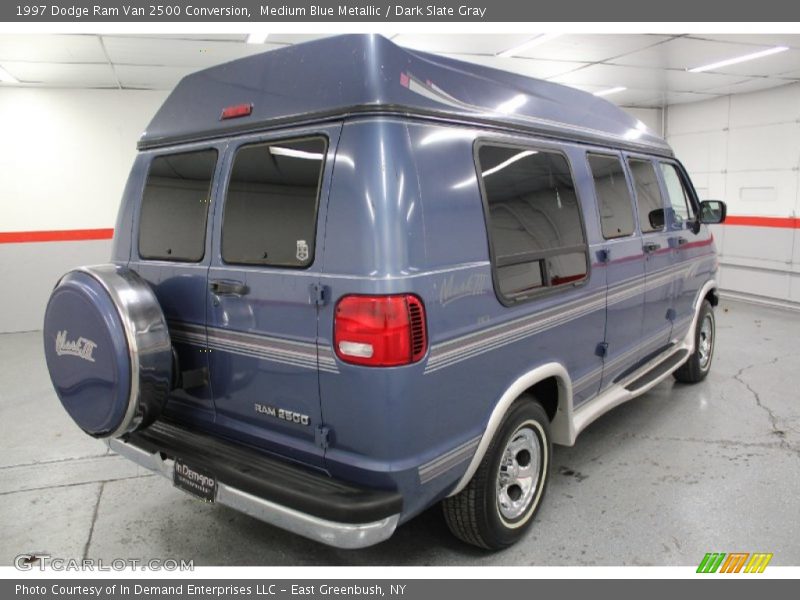 Medium Blue Metallic / Dark Slate Gray 1997 Dodge Ram Van 2500 Conversion