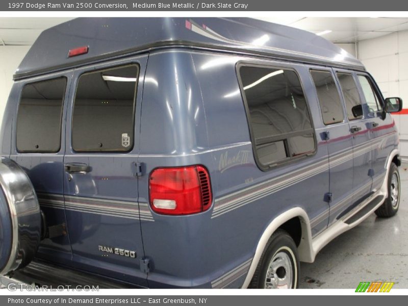 Medium Blue Metallic / Dark Slate Gray 1997 Dodge Ram Van 2500 Conversion