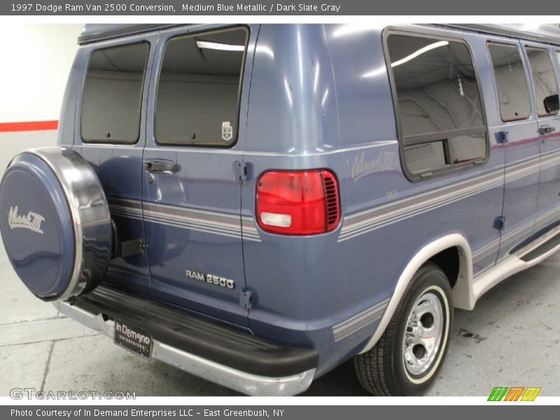 Medium Blue Metallic / Dark Slate Gray 1997 Dodge Ram Van 2500 Conversion
