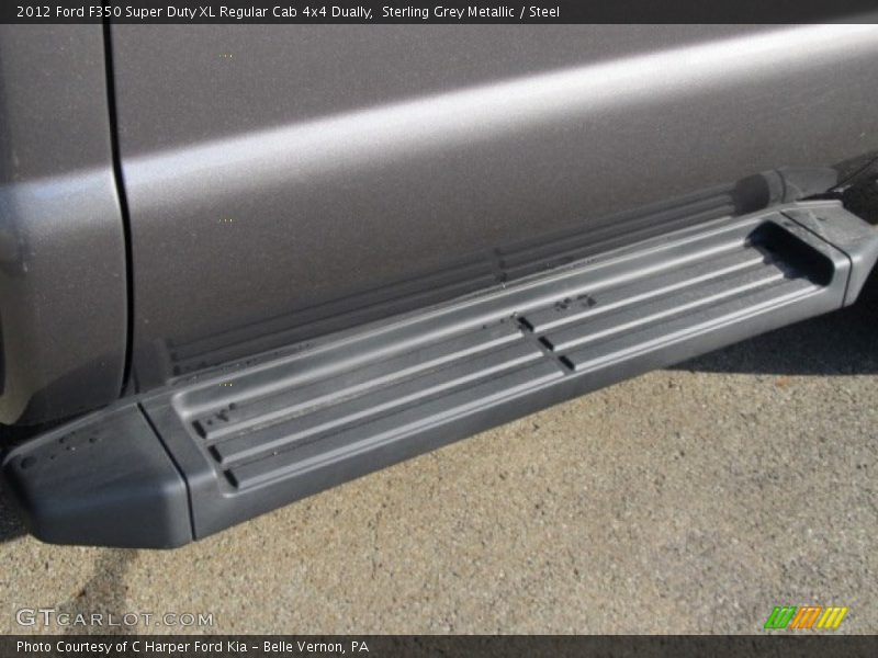 Sterling Grey Metallic / Steel 2012 Ford F350 Super Duty XL Regular Cab 4x4 Dually