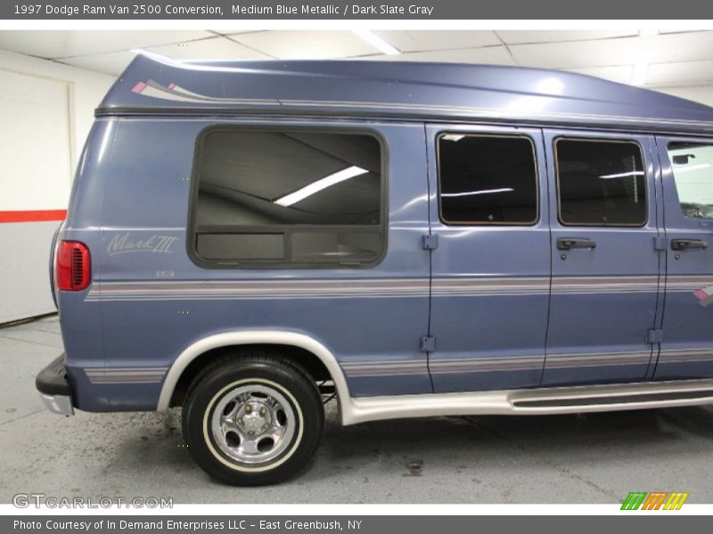 Medium Blue Metallic / Dark Slate Gray 1997 Dodge Ram Van 2500 Conversion