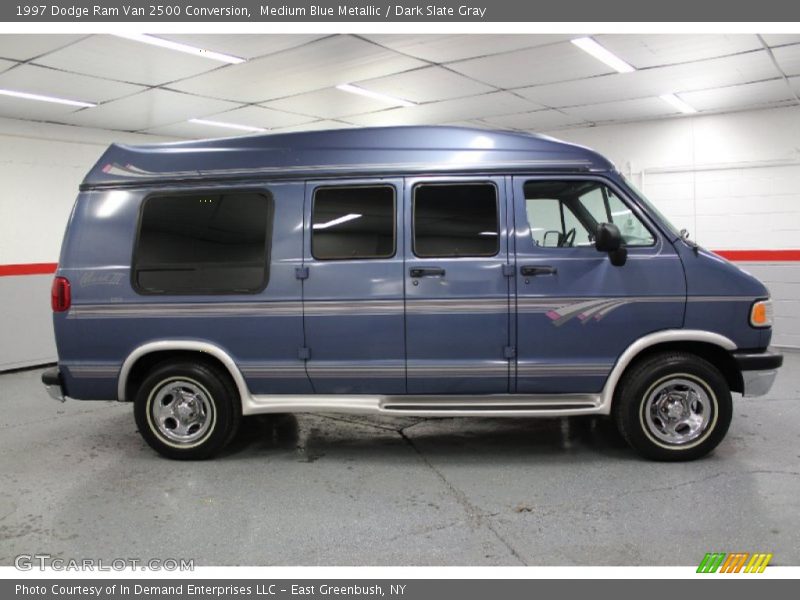 Medium Blue Metallic / Dark Slate Gray 1997 Dodge Ram Van 2500 Conversion