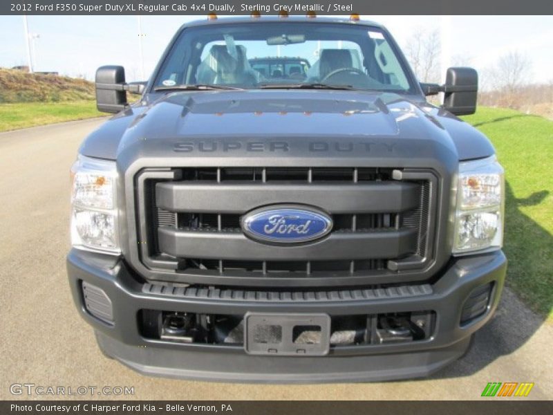  2012 F350 Super Duty XL Regular Cab 4x4 Dually Sterling Grey Metallic