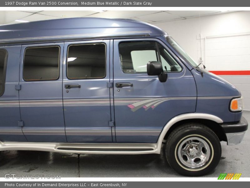 Medium Blue Metallic / Dark Slate Gray 1997 Dodge Ram Van 2500 Conversion