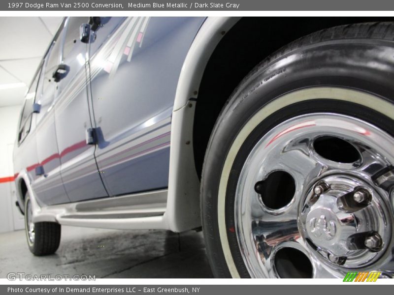 Medium Blue Metallic / Dark Slate Gray 1997 Dodge Ram Van 2500 Conversion