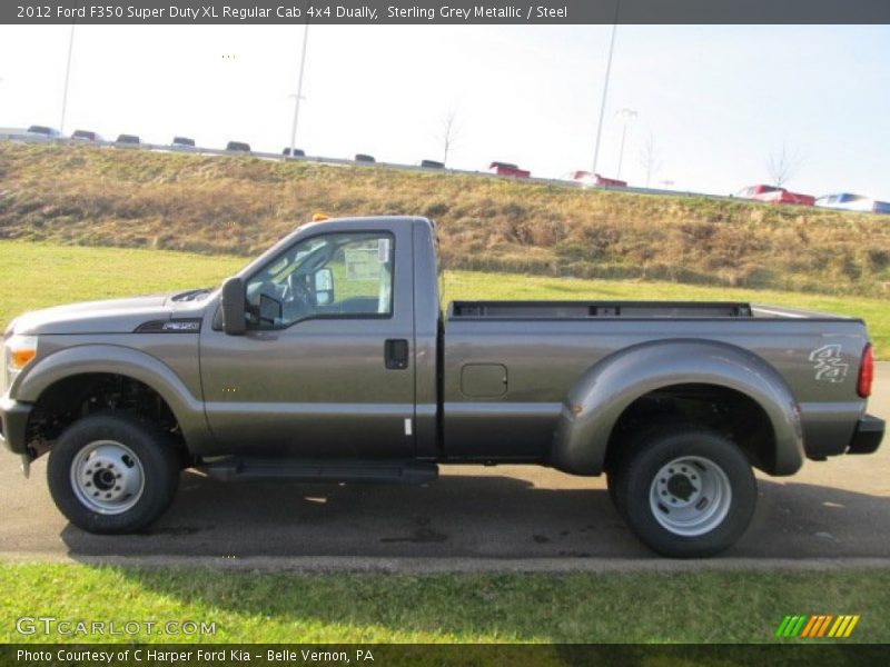  2012 F350 Super Duty XL Regular Cab 4x4 Dually Sterling Grey Metallic