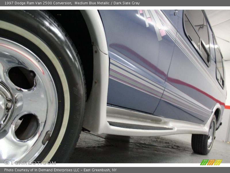 Medium Blue Metallic / Dark Slate Gray 1997 Dodge Ram Van 2500 Conversion