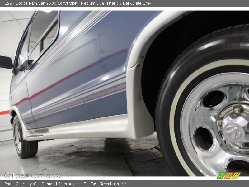 Medium Blue Metallic / Dark Slate Gray 1997 Dodge Ram Van 2500 Conversion
