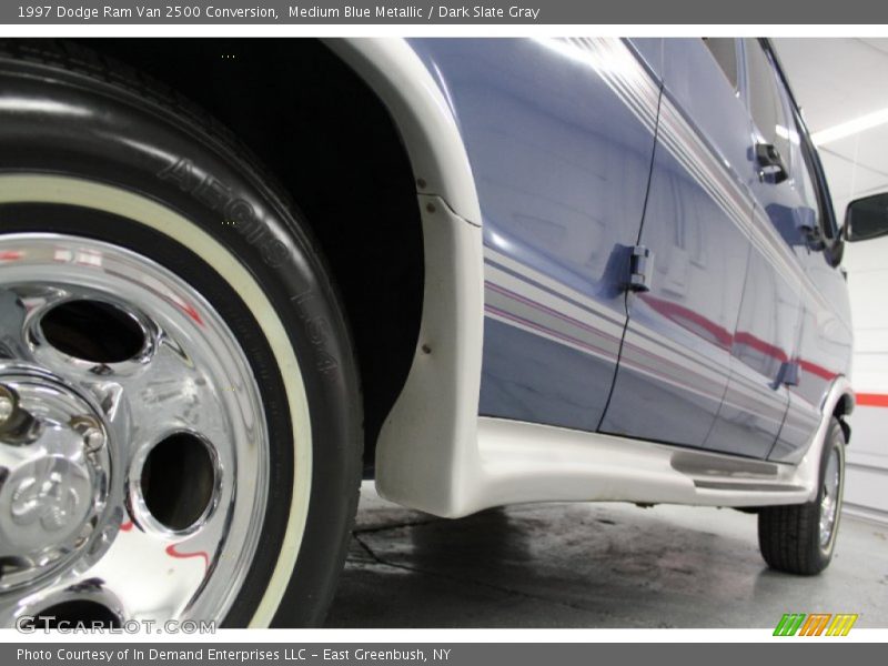 Medium Blue Metallic / Dark Slate Gray 1997 Dodge Ram Van 2500 Conversion