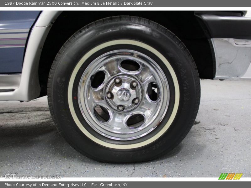 Medium Blue Metallic / Dark Slate Gray 1997 Dodge Ram Van 2500 Conversion