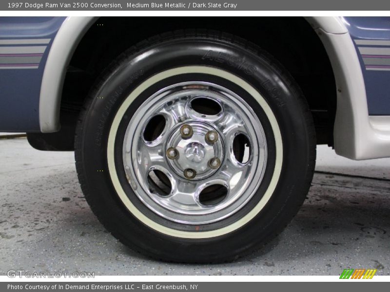 Medium Blue Metallic / Dark Slate Gray 1997 Dodge Ram Van 2500 Conversion