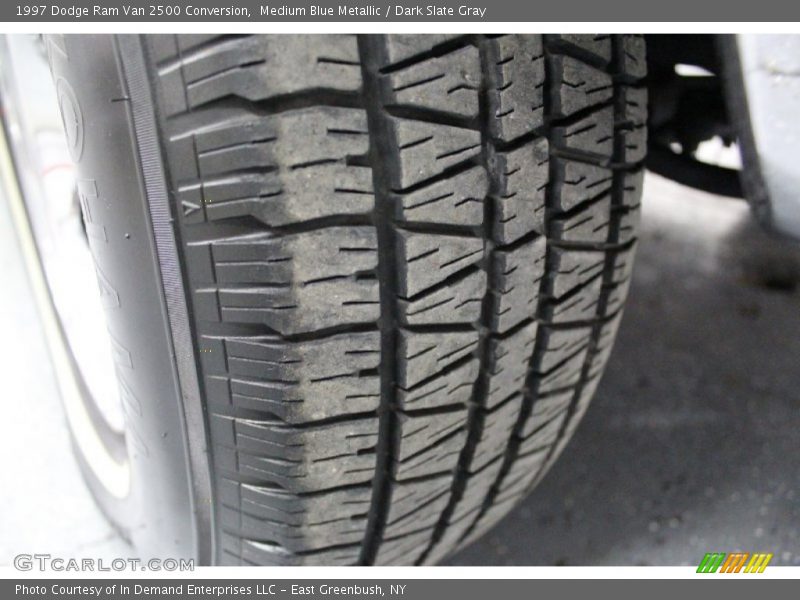 Medium Blue Metallic / Dark Slate Gray 1997 Dodge Ram Van 2500 Conversion