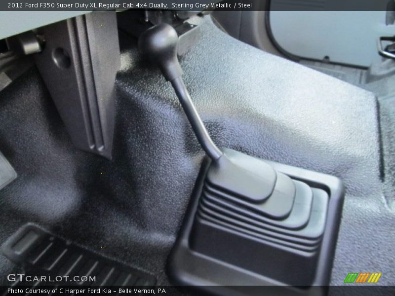 Sterling Grey Metallic / Steel 2012 Ford F350 Super Duty XL Regular Cab 4x4 Dually