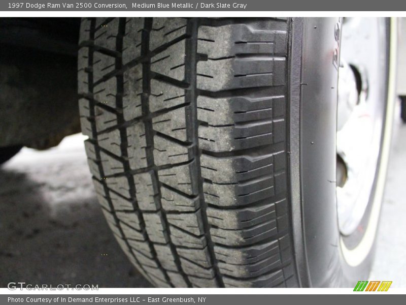 Medium Blue Metallic / Dark Slate Gray 1997 Dodge Ram Van 2500 Conversion