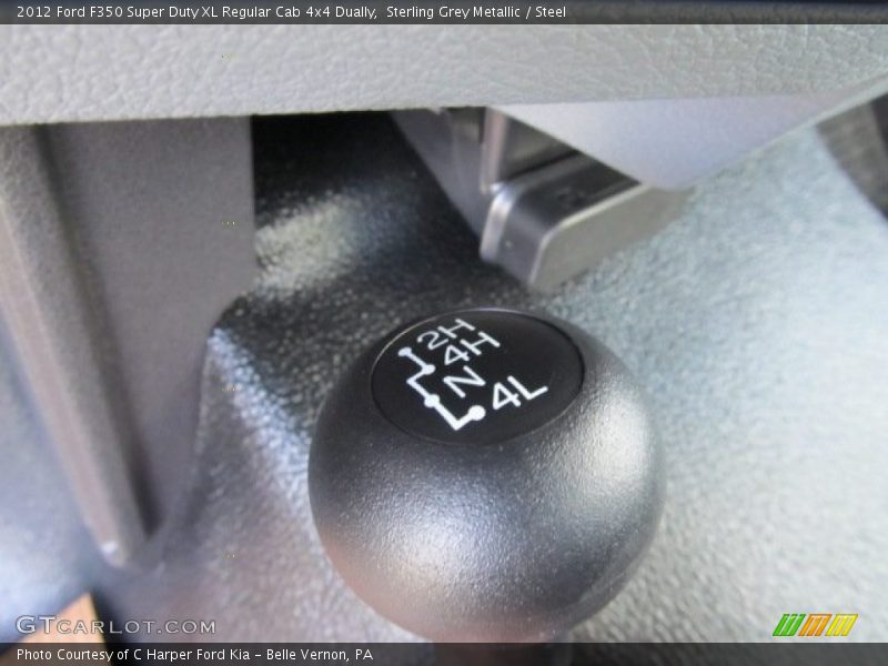 Sterling Grey Metallic / Steel 2012 Ford F350 Super Duty XL Regular Cab 4x4 Dually