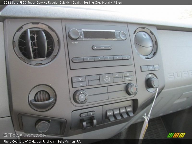 Controls of 2012 F350 Super Duty XL Regular Cab 4x4 Dually