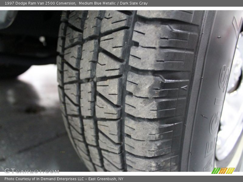 Medium Blue Metallic / Dark Slate Gray 1997 Dodge Ram Van 2500 Conversion