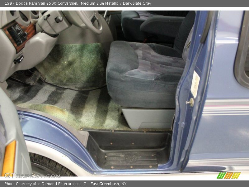 Medium Blue Metallic / Dark Slate Gray 1997 Dodge Ram Van 2500 Conversion