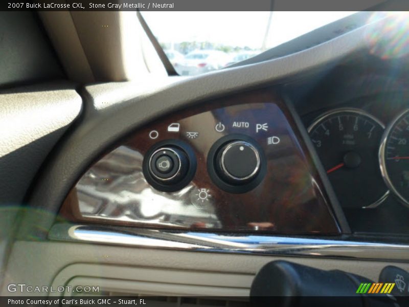 Stone Gray Metallic / Neutral 2007 Buick LaCrosse CXL