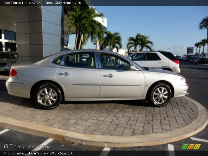 Stone Gray Metallic / Neutral 2007 Buick LaCrosse CXL