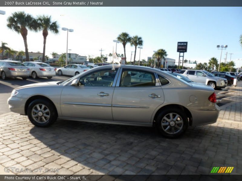 Stone Gray Metallic / Neutral 2007 Buick LaCrosse CXL