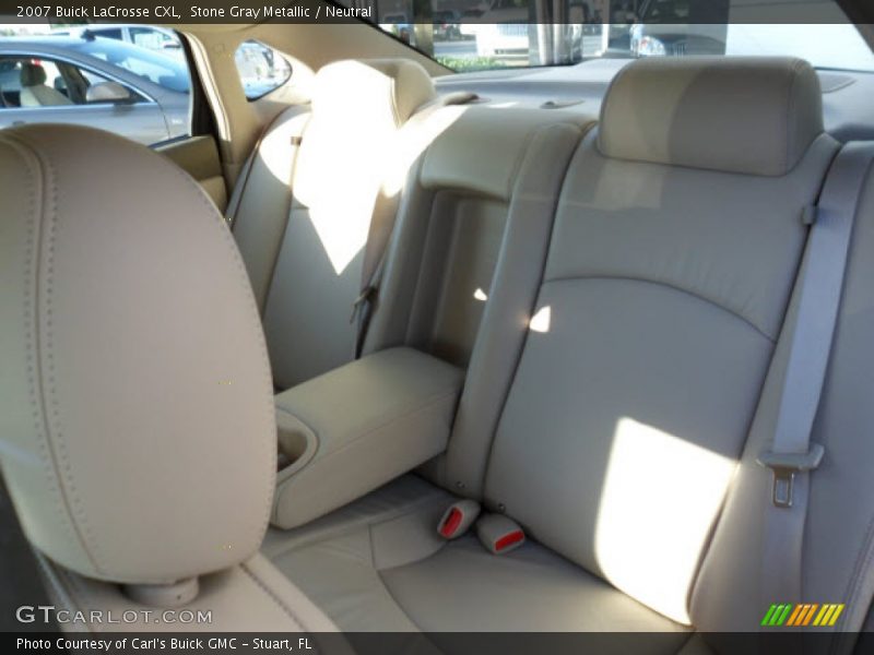 Stone Gray Metallic / Neutral 2007 Buick LaCrosse CXL