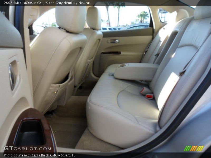 Stone Gray Metallic / Neutral 2007 Buick LaCrosse CXL